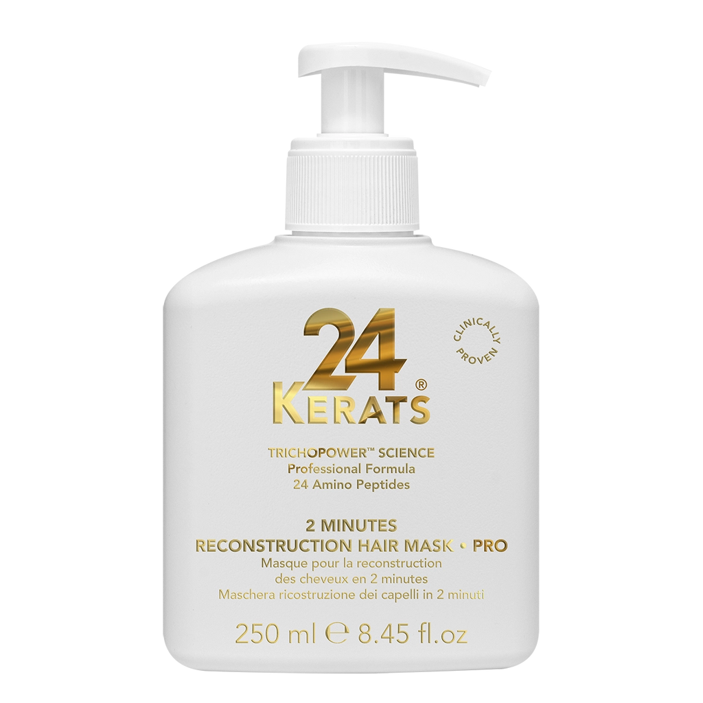 24KERATS  2 Minutes Reconstruction Hair Mask - Pro 250ml