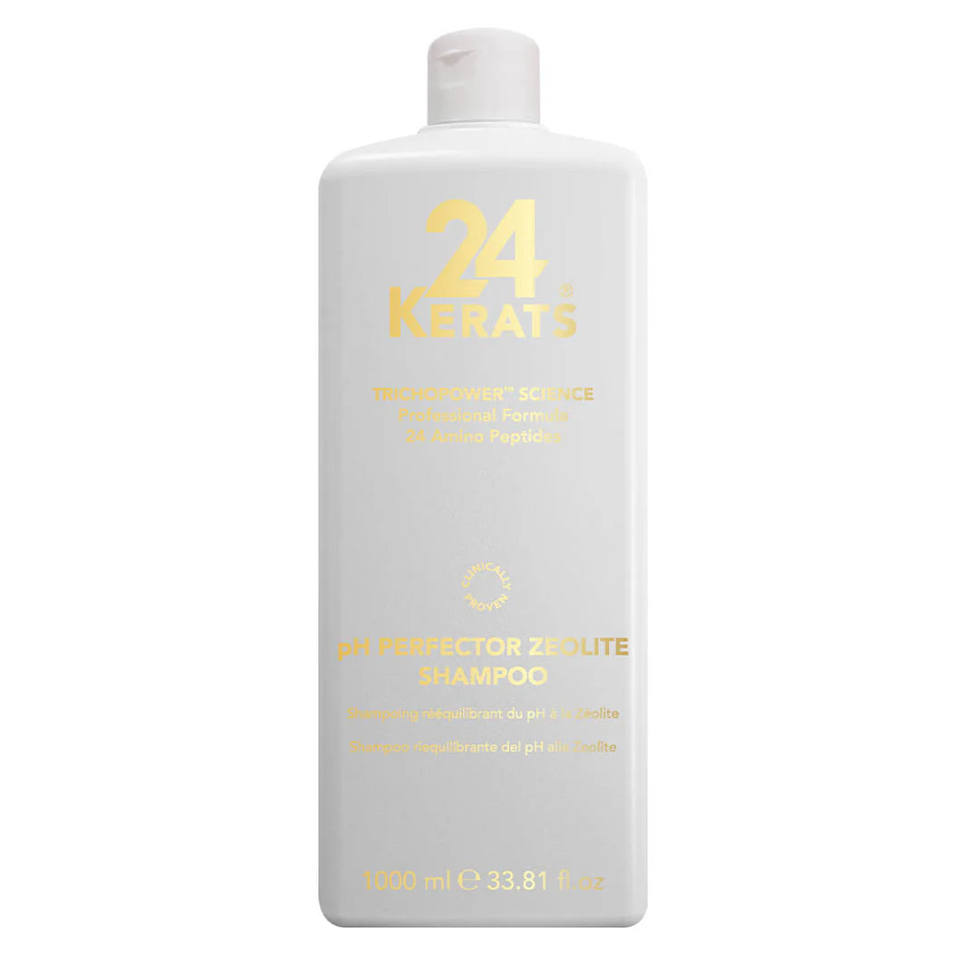 24 Kerats pH Perfector Zeolite Shampoo 10ml / 250 ml / 1000 ml